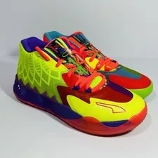 Puma MB.01 Lamelo Ball "Be You" Gecko Blast 376813-01 10 W/ Box 4