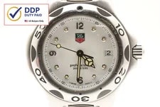Tag Heuer — Vintaga 1990s [N ] Tag Heuer WL1210 Kirium Professional Silver — Watch — resale