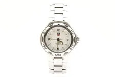 Vintaga 1990s [N ] Tag Heuer WL1210 Kirium Professional Silver 4