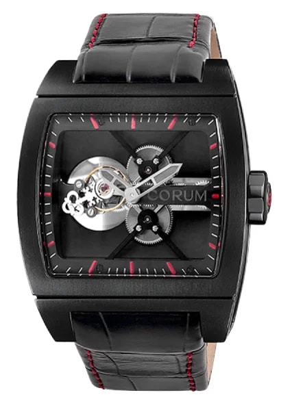 Worldofluxuryus — Corum Golden Bridge Ti-Bridge Tourbillon Stainless Steel — Watch — resale