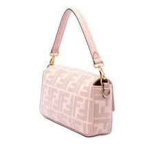 Fendi Embroidered Baguette Satchel Light 2