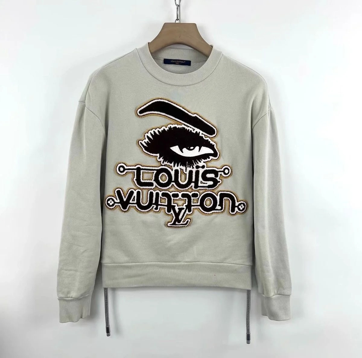 Louis Vuitton — Louis Vuitton Eye Motif Front Embroidery Sweatshirt — streetwear — resale