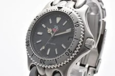 ▶️Tag Heuer S/el S99.206M Gray Dial Date Quartz Swiss Made 4