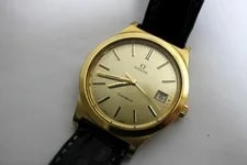 Omega — Omega Geneve Ref 1360102 Manual Wind Gold Dial — Watch — resale