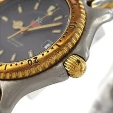 No Maintenance TAG Heuer Sel Combi WG1220 KO SSxGP Quartz From Japan 3