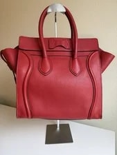 Celine Luggage Top Handle Hardware Zipper Dust Card 3