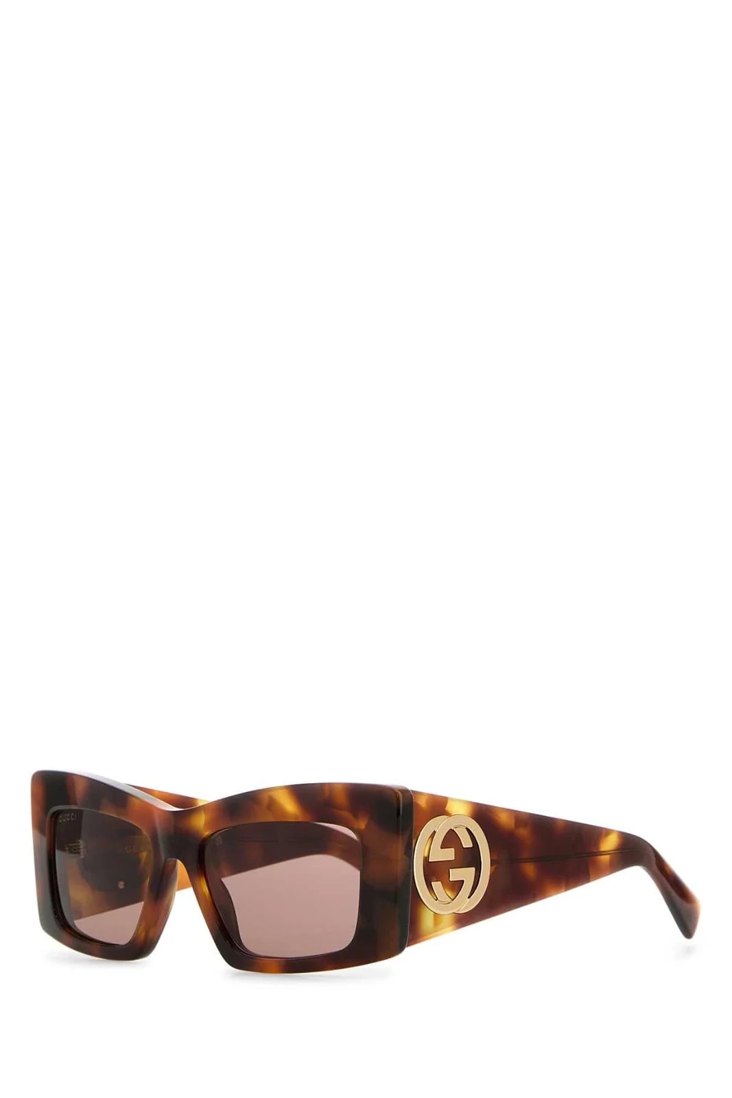 Gucci — Gucci Gg1842s Tortoiseshell Acetate Sunglasses — Exterior — Accessory — resale