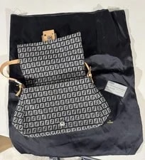 Fendi — Fendi Zucchini 8BR001 H00PJ HOAR2 — Handbag — resale