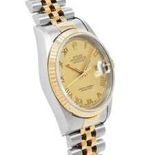 Rolex Datejust RefNo 16233 Champagne Dial Stainless Steel Automatic #W1566 3