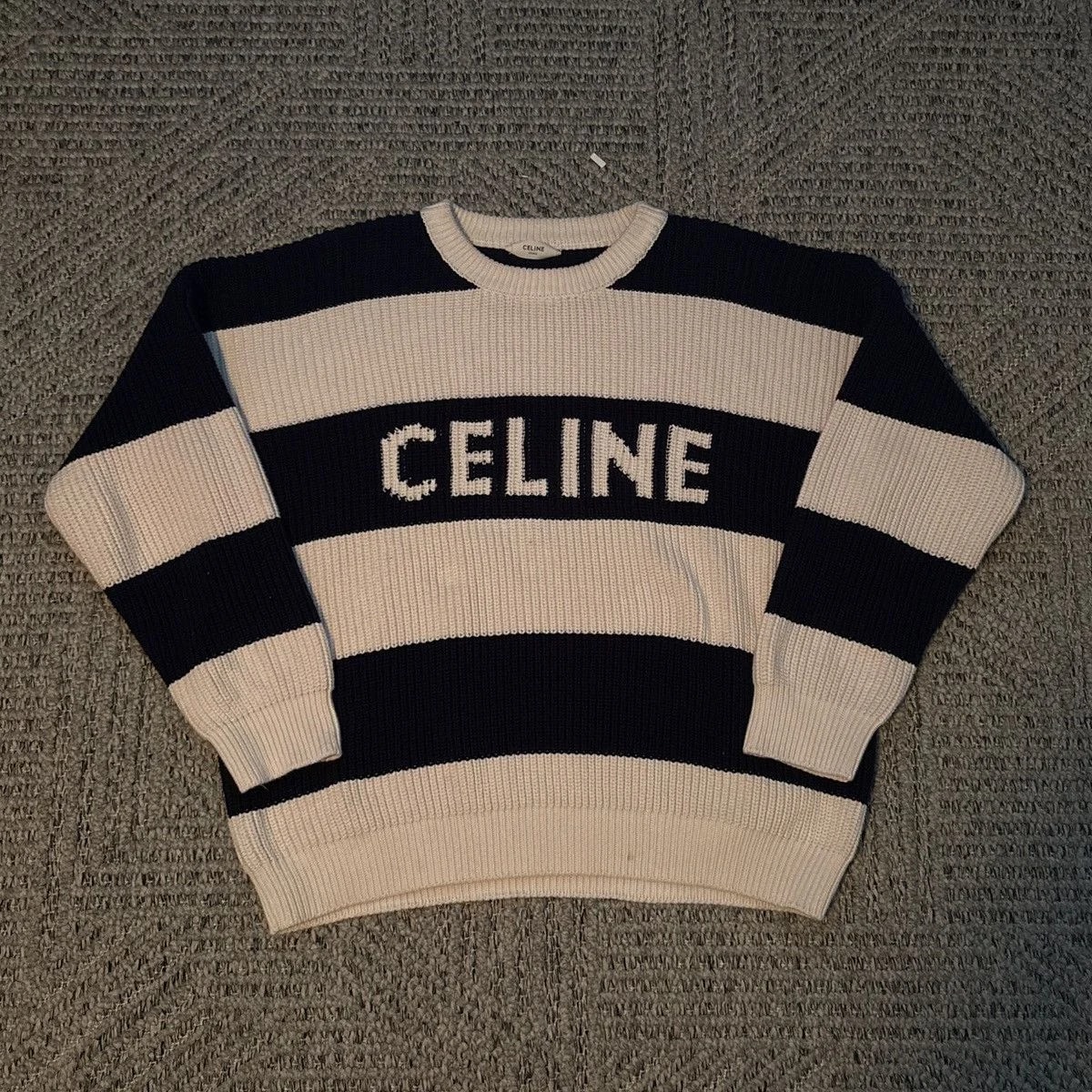 Celine — Celine Stripped Sweater — streetwear — resale
