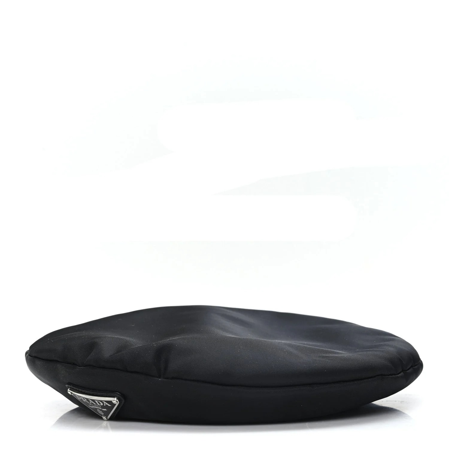 Prada — Metal Triangle Logo Beret L — Accessory — resale