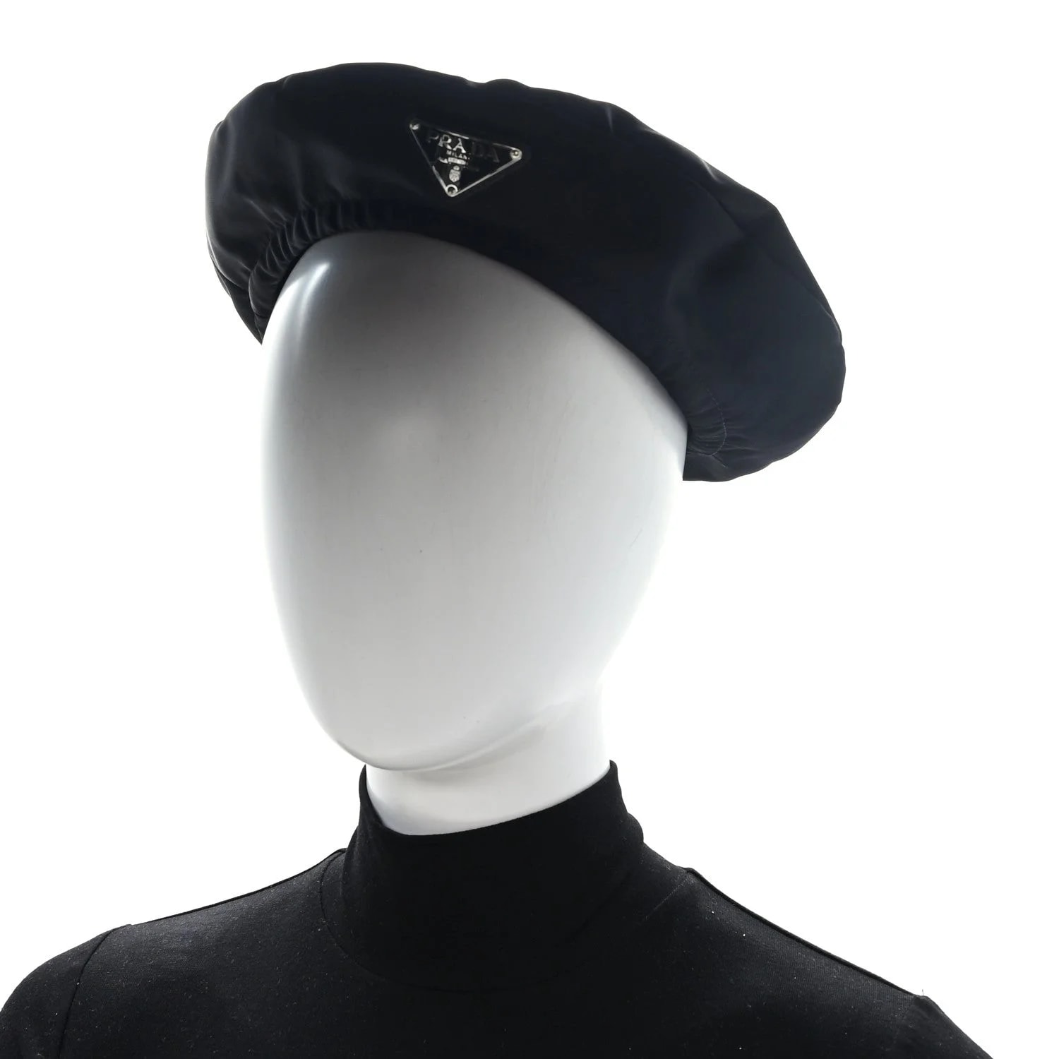 Metal Triangle Logo Beret L 2