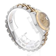 Rolex Datejust 10P Diamond 179173G Champagne F Number Second Hand 3
