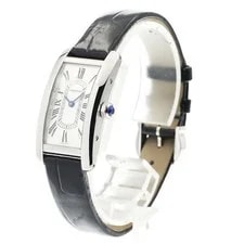 Cartier Tank Américaine SM WSTA0082 19mm SS Silver #C3779 2