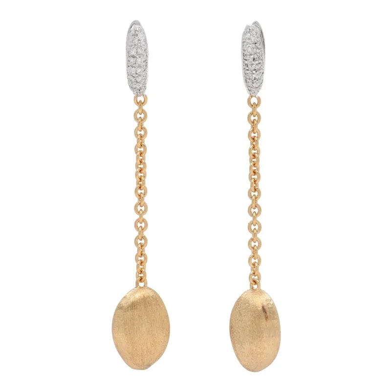 Marco Bicego — 18K White Gold Confetti Drop — Jewelry — resale