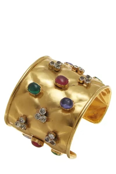 Chanel — & Gripoix Cuff — Jewelry — resale