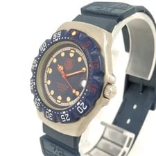TAG Heuer Professional Formula 1 SS Rubber Bracelet Quartz Navy Dial 2