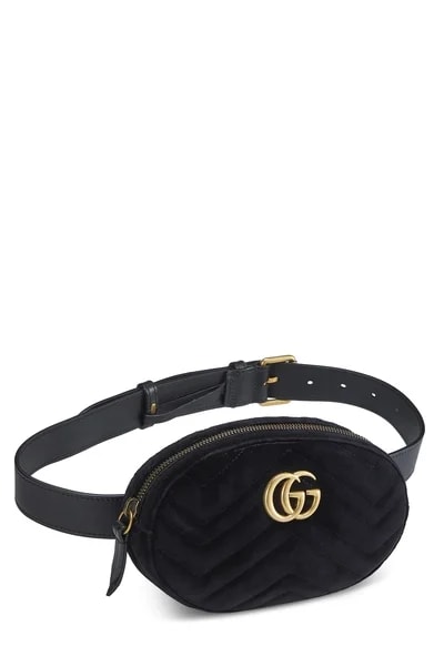 Chevron GG Marmont Belt Mini 2
