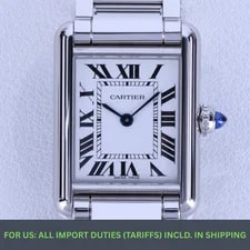 Cartier — Cartier Tank Must SM WSTA0107 29.5mm Silver Dial Full Set New — Watch — resale
