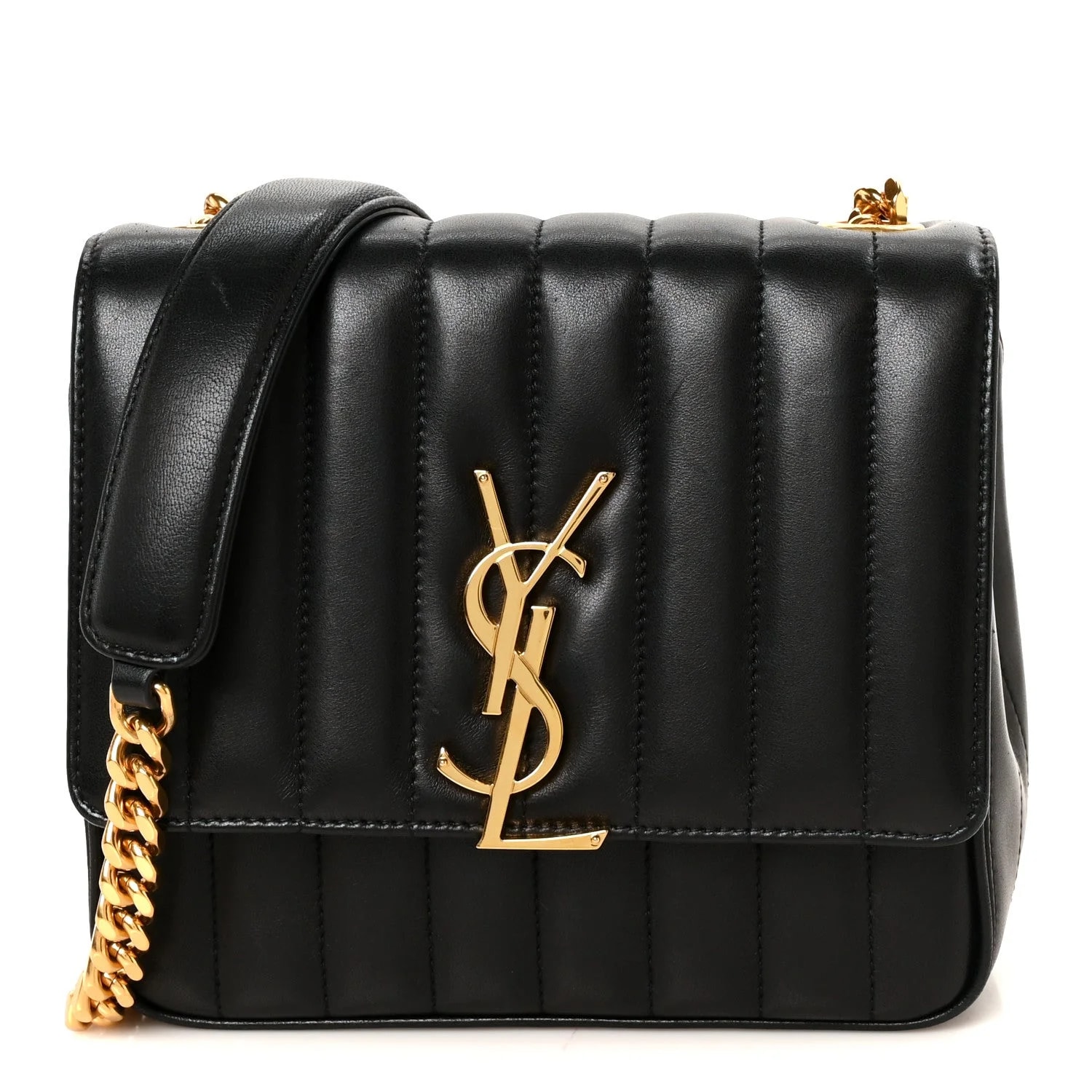 Saint Laurent — Medium Vicky Chain — Handbag — resale