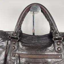Balenciaga the City 2-way 115748 Dark Auth 2