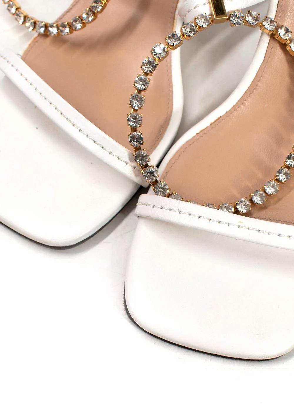 JW Anderson Embellished Square Toe Mules 4