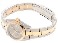 Rolex Oyster Perpetual 76183 Yellow Gold / Stainless Steel 24mm With Box #DW1461 3