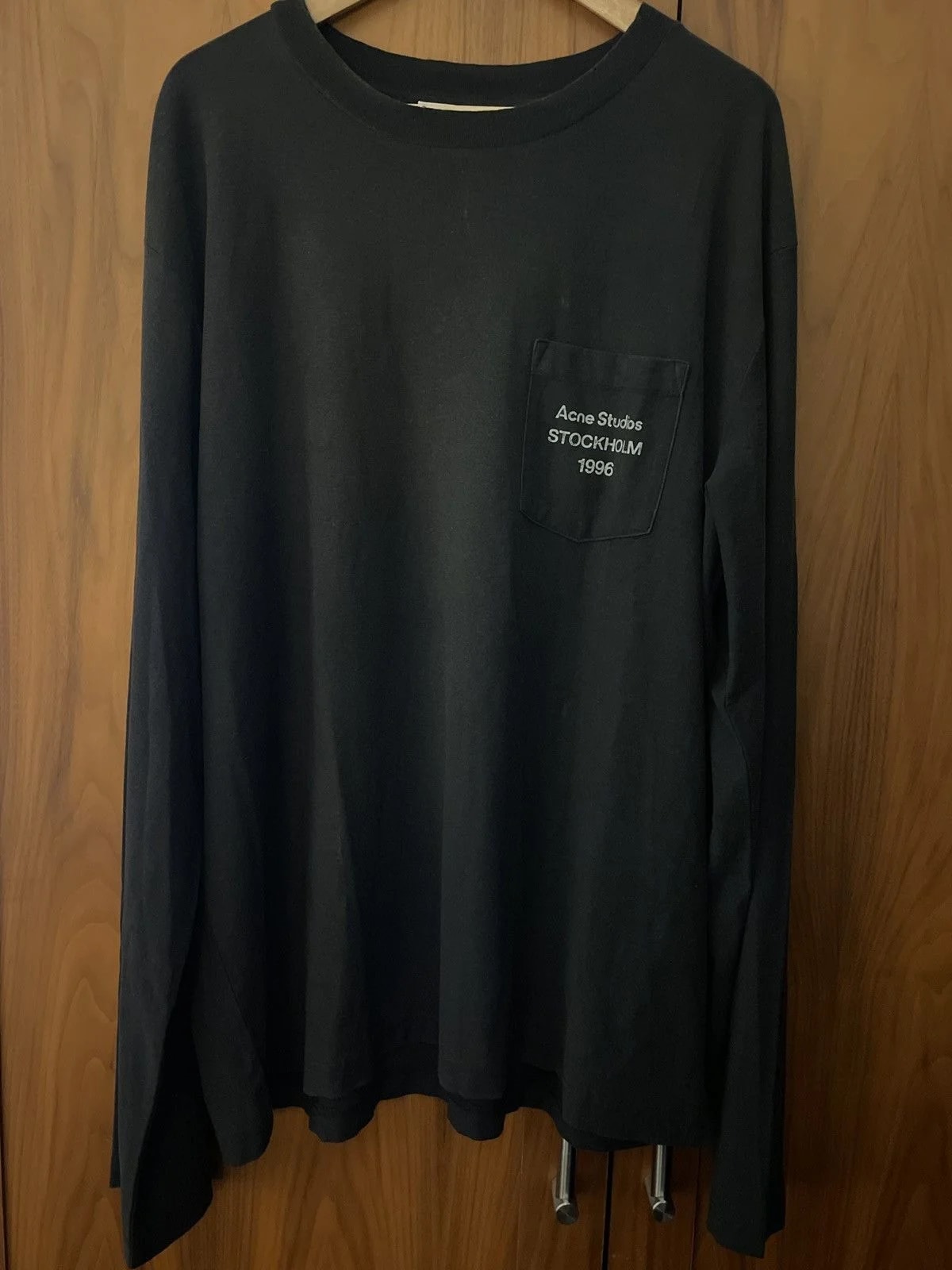Acne Studios — Acne Studios Pocket Logo Longsleeve — streetwear — resale
