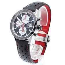 TAG Heuer Carrera Calibre 16 Indy 500 CV201AS 41mm SS Black #C6718 2