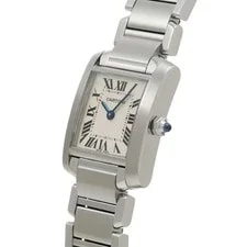 Cartier Tank W51008Q3 ( 2384) 18mm Stainless Steel Silver #WW6715 2