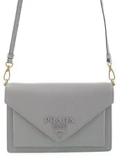 Prada — Prada Monochrome Envelope Crossbody — Handbag — resale