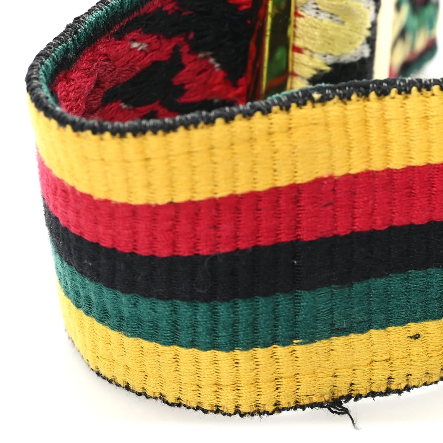 Tie Dye Embroidered Rockstud Guitar Strap 4