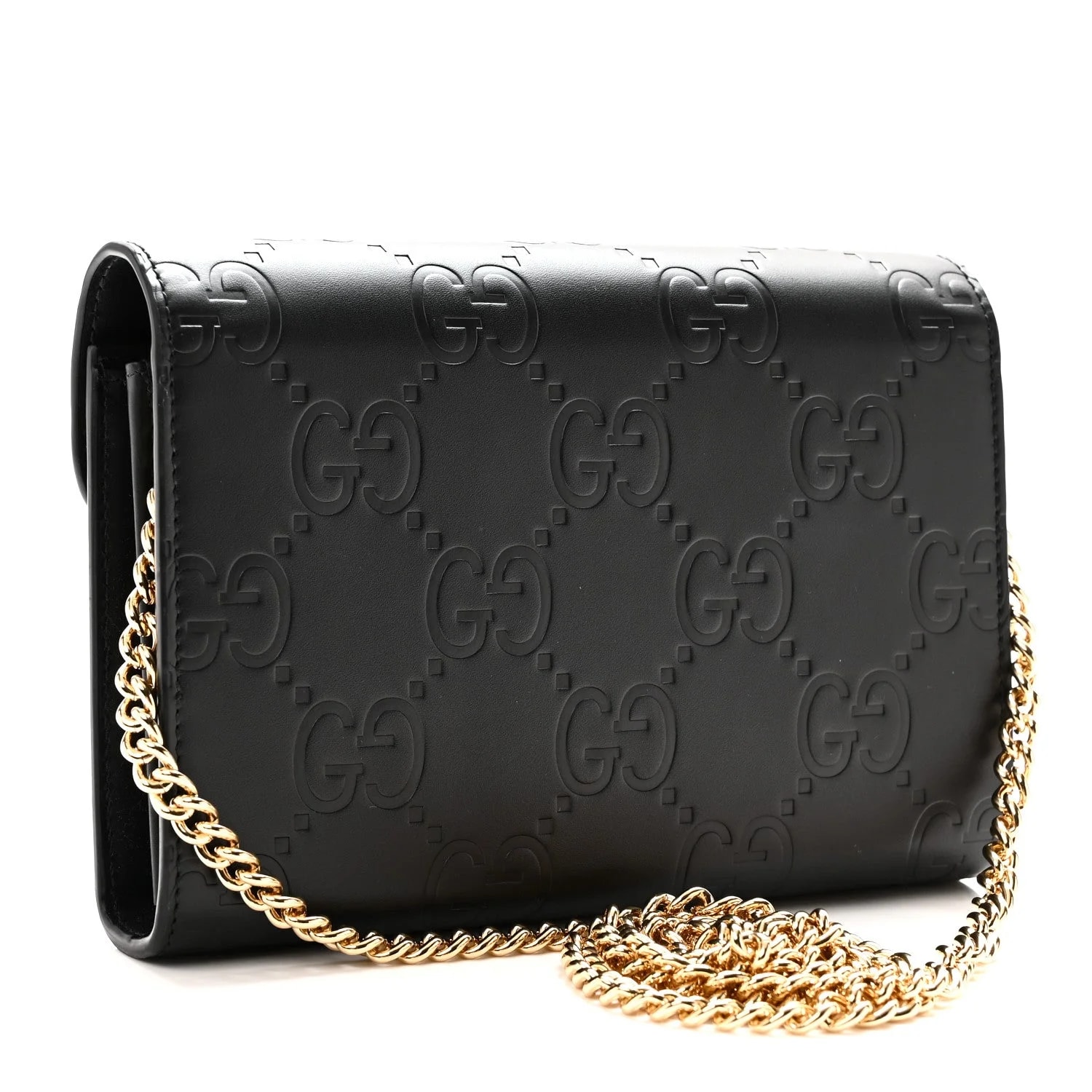 GG Debossed Chain Wallet 3