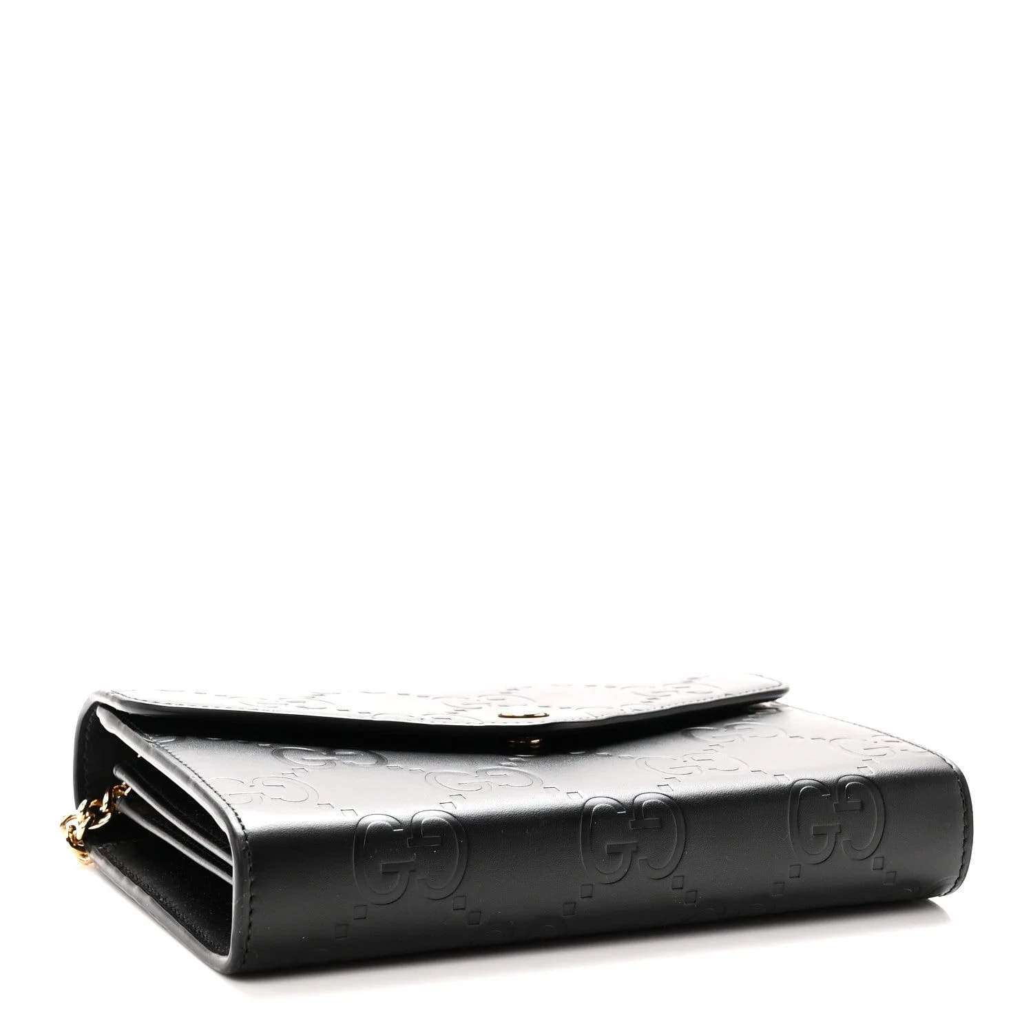 GG Debossed Chain Wallet 4