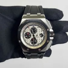 Audemars Piguet Royal Oak Offshore "Panda" 44mm Silver Chronograph Dial # 2