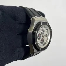 Audemars Piguet Royal Oak Offshore "Panda" 44mm Silver Chronograph Dial # 3