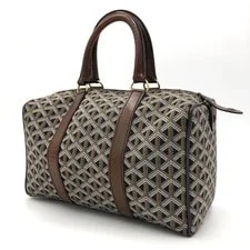 Goyard — OLD Goyard Boston Herringbone Good — Handbag — resale