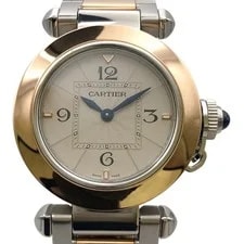 Cartier — Cartier Pasha de W2PA0007 White Pink Gold/ #104 — Watch — resale