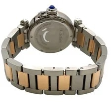Cartier Pasha de W2PA0007 White Pink Gold/ #104 4