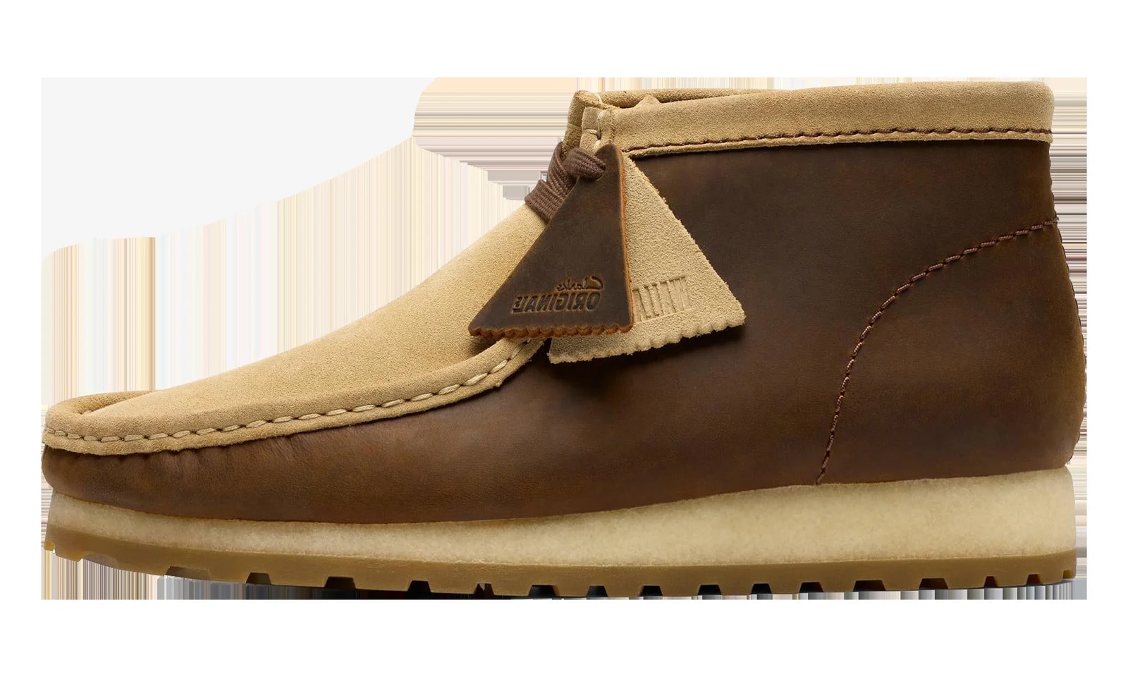 Clarks — Originals Wallabee RB Boots "Beeswax Combination" 26183755 — Sneaker — resale