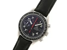 Omega Speedmaster Mark 40 3513.53 Stainless Steel / Leather 38mm #DW1529 2