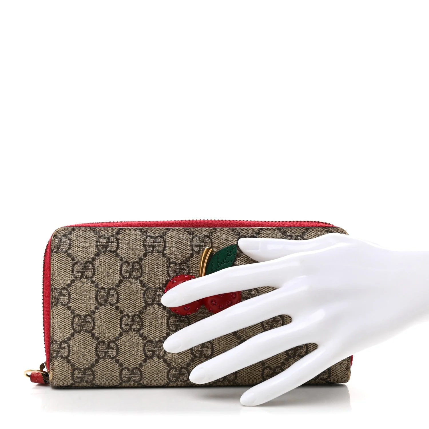 Cherries Zip Around Wallet Hibiscus 2