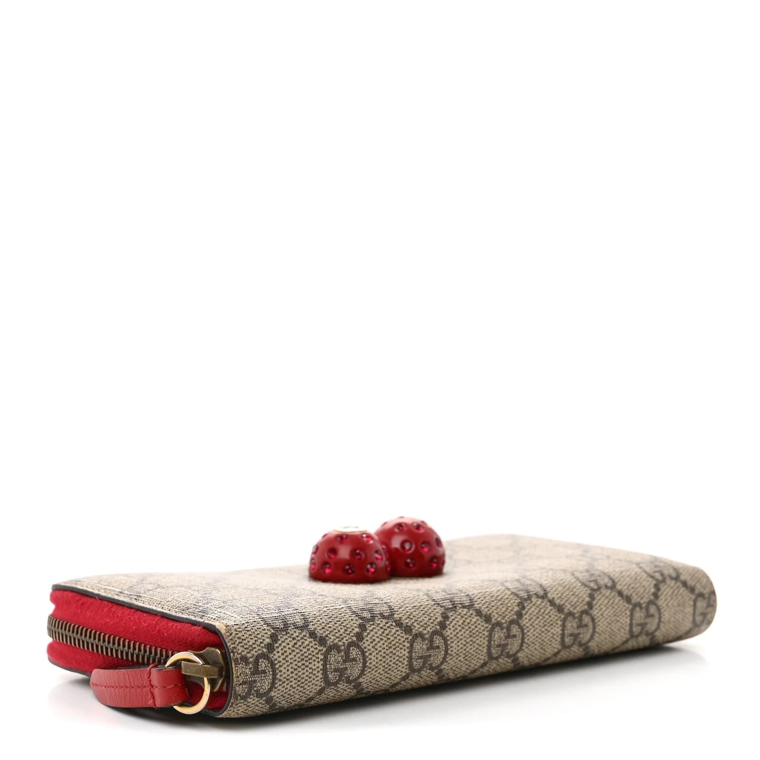 Cherries Zip Around Wallet Hibiscus 4