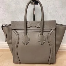 Celine Luggage Shopper 167793 Suri Greige Italy 2
