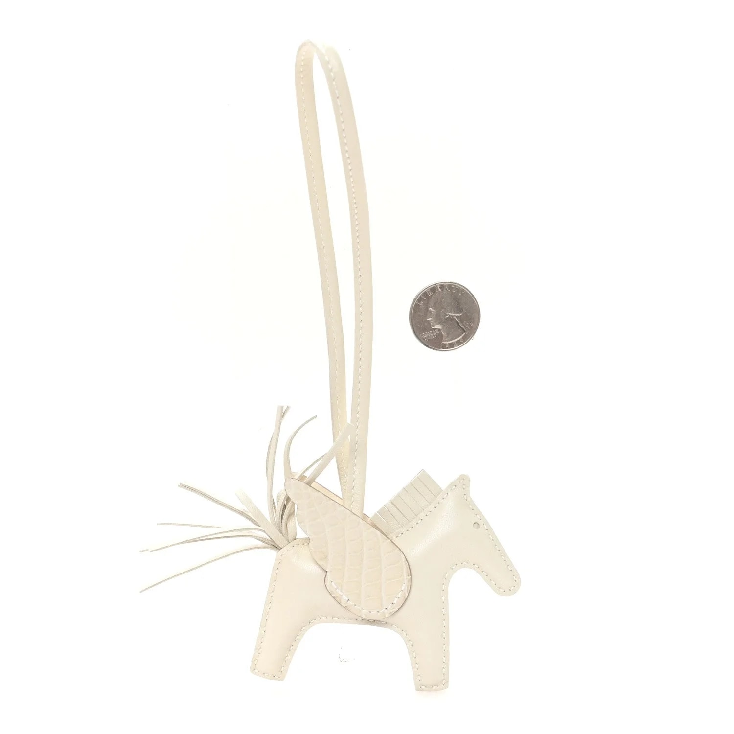 Milo Matte Touch Grigri Rodeo Pegase Horse Bag Charm Nata Beton 2