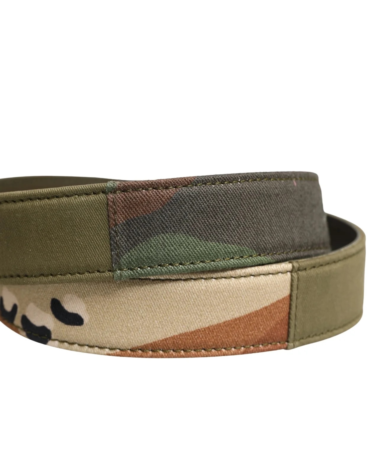 Dolce & Gabbana Camouflage Devotion Metal Buckle Belt 4