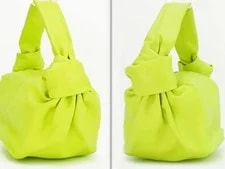 Bottega Veneta Double Knot Top Handle Mini Hobo Calf le 3