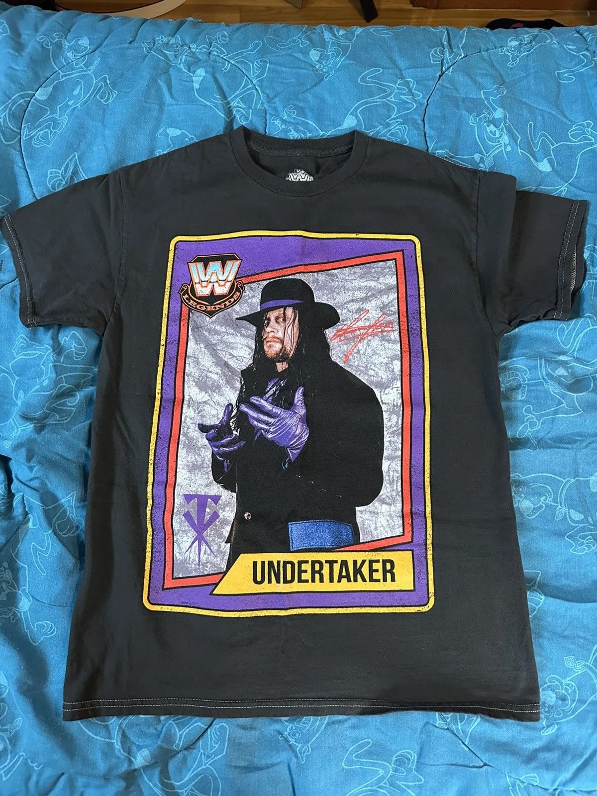 Undertaker Trading Card Style T Shirt — streetwear — resale