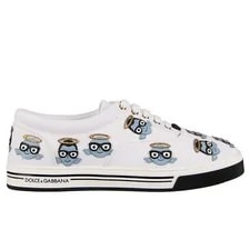 Dolce & Gabbana — Dolce & Gabbana Roma Low-Top Embroidery 09555 — Sneaker — resale
