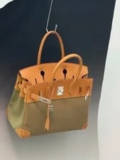 Authentic Hermès Birkin 30 Kaki & Vachetta 2